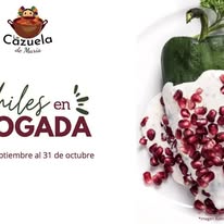 Temporada de chiles en nogada