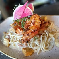 Pasta con camarón